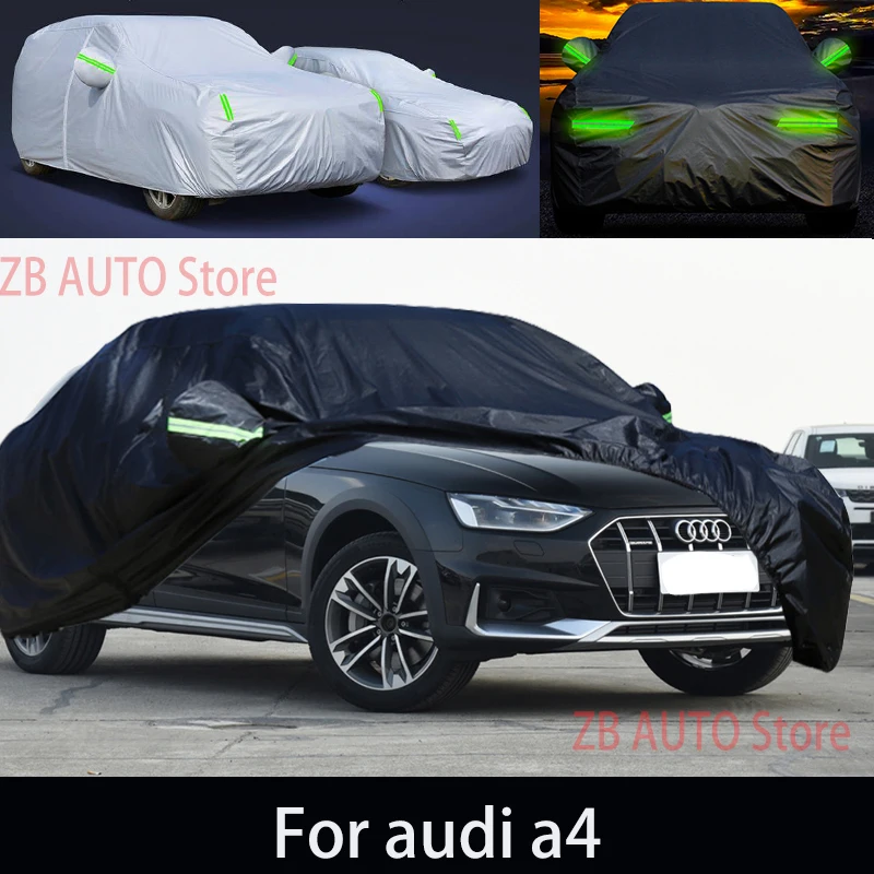 

For audi a4 Outdoor Protection Full Car Covers Snow Cover Sunshade Waterproof Dustproof Exterior Car accessories