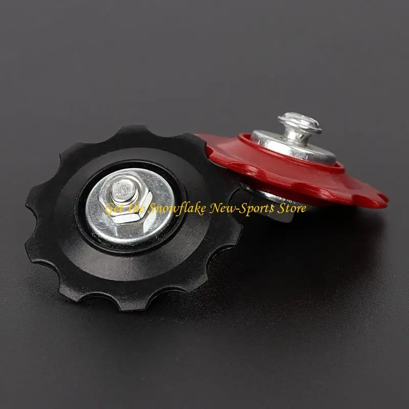 E56D 10T Bike Rear Derailleur Roller Chain Wheel Bearing Pulley Guide Pulley Roller for Mountain Road Bike Accessories - Detail 1