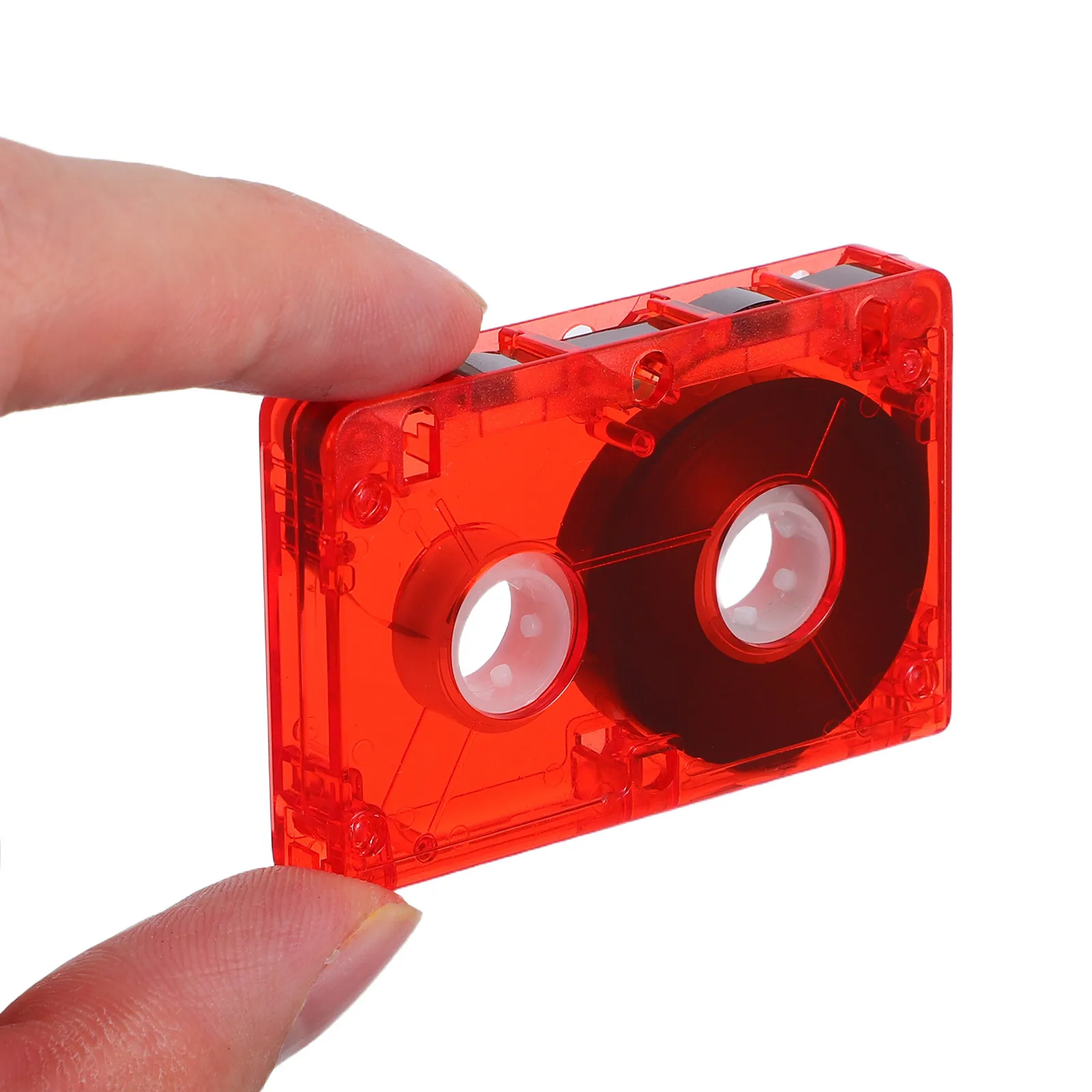 

Clear Blank Audio Cassette Tape 60 Minutes Retro Style Ideal for Interviews Music Recording DIY Enthusiasts Audio Cassette Tapes