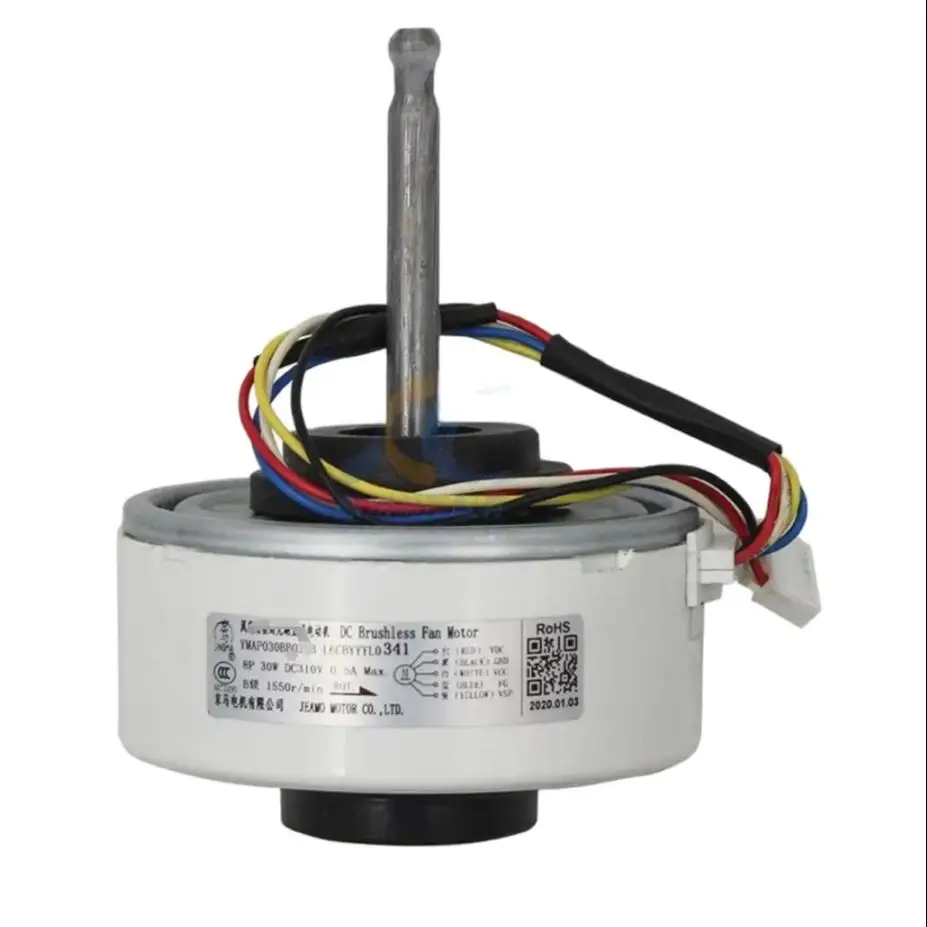 

100% новый для кондиционера, двигатель вентилятора, двигатель постоянного тока ARW61M8P30AC, часть DC28-340V 30W 8P