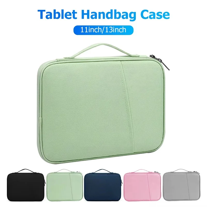 Waterproof Shockproof Handle Bag 11 13 Inch Laptop Sleeve Case For MacBook Air M4 M3 M2 Notebook Office Travel Pouch Daily Use