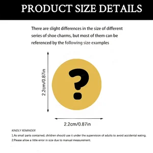 Cartoon -Schuhzauber für Clogs, Blasenrutschen Sandalen, PVC -Schuhdekorationen, Teenagerzubehör, 6 PCs, 30 PCs, 60 PCs, 100 PCs, 200 PCs 12 Hauptverkaufsverzierungen zur Dekoration von Hausschuhen - №2