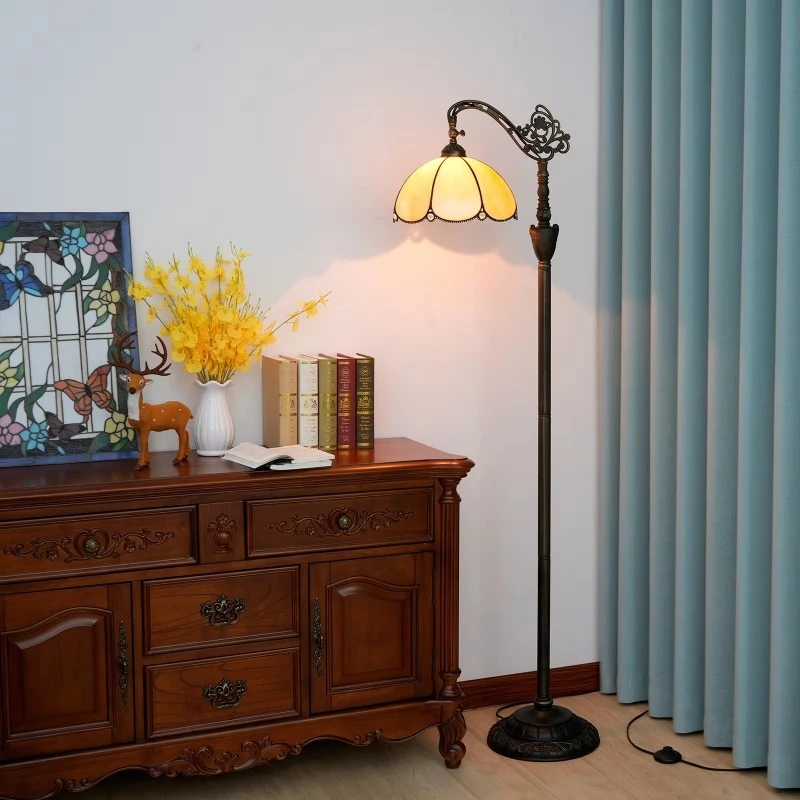 Classic Light Emitting Diode Living Room Fishing Floor Lamp Antique Reading Floor Lamp Living Room home office