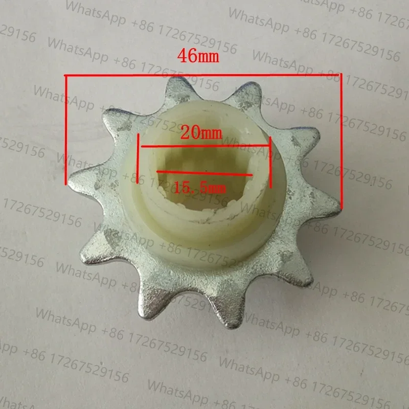 2pcs Motor Clutch Guide Wheel Sprocket Garage Replica Door Opener Base Electric Door Accessories