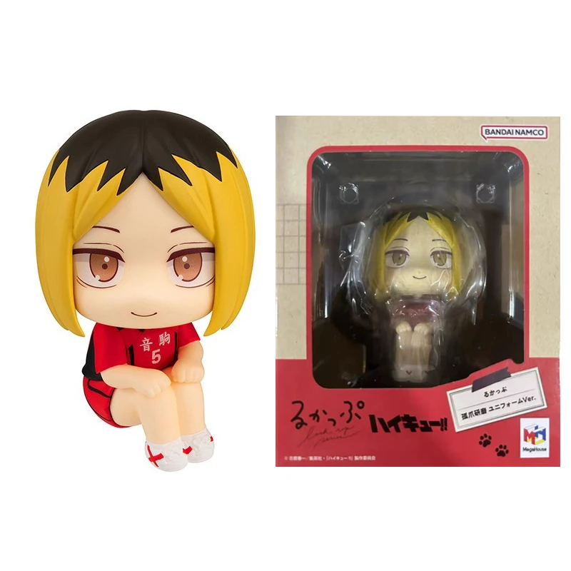 Megahouse Genuine Look Up Haikyuu!! Kenma Kozume Tetsurou Kuroo Anime Action Figures Toys For Boys Girls Gift Collectible Model