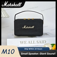 Marshall M10 Retro Bluetooth Speaker Stereo Bass Outdoor Sport Wireless Speaker Waterproof Portable Subwoofer Speaker