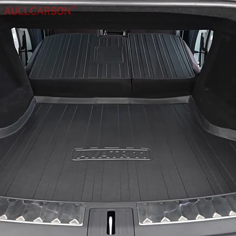 

For AVATR 11 2023 2024 Avatr11 Trunk Mats TPE Durable Cargo Liner Boot Carpets Interior Waterproof Accessories