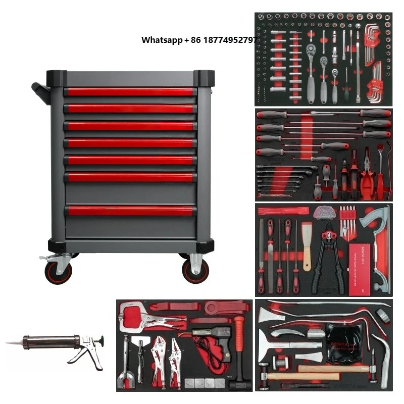 

Piece Automotive Bodywork Tool Kit for Repairing and Maintaining Car Bodies.