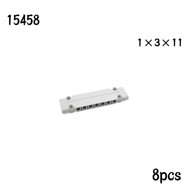 تجميع لوحة الجسيمات 1x5x11 1X3X11 لوحة مكعبات البناء الميكانيكية أجزاء السيارة الفنية 64782 15458 ألعاب الطوب للأطفال