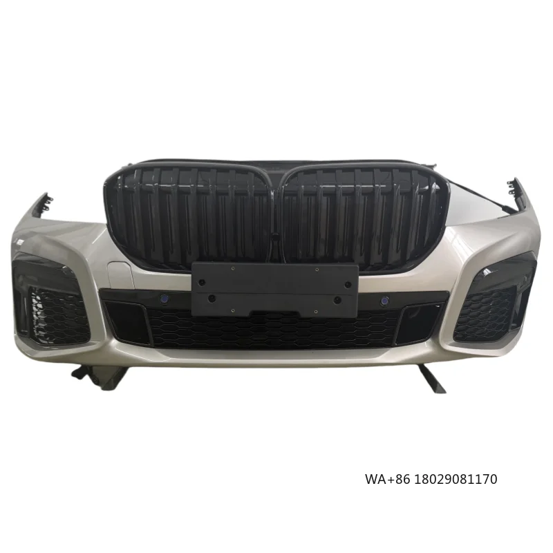 

2019-2022 для 7-й серии G11 G12 M, спортивный передний бампер в сборе, оригинальный демонтаж автомобиля