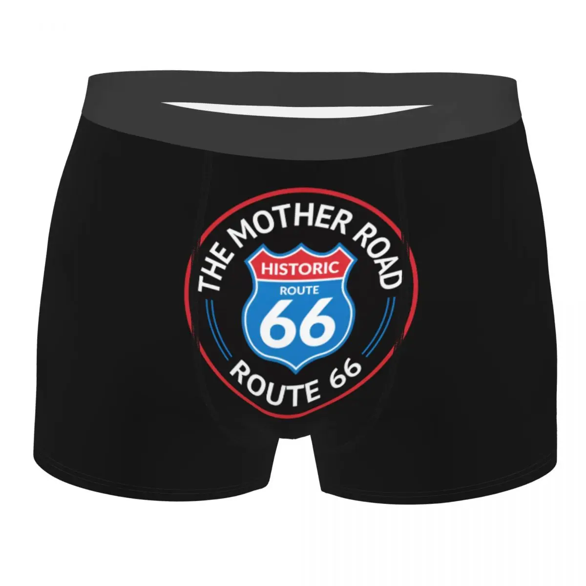 

Мужские шорты-боксеры The Mother Road Toute 66, нижнее белье с 3D принтом, трусы, мягкие трусы