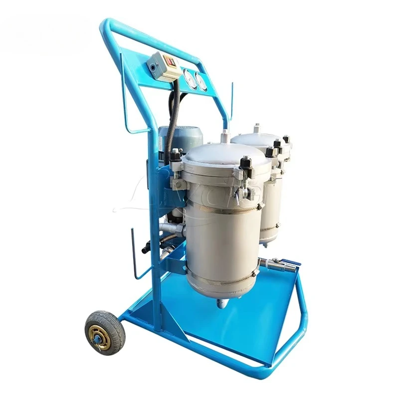 High-quality manufacturers supply hydraulic oil cleaning machine lubricating oil filter