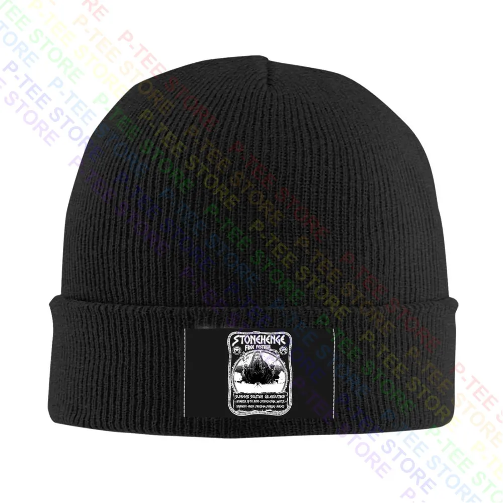 Stonehenge Festival 1974 Psychedelic Rock Hawkwind Eloy Ozric Tentacles Baseball Cap Snapback Caps Knitted Bucket Hat