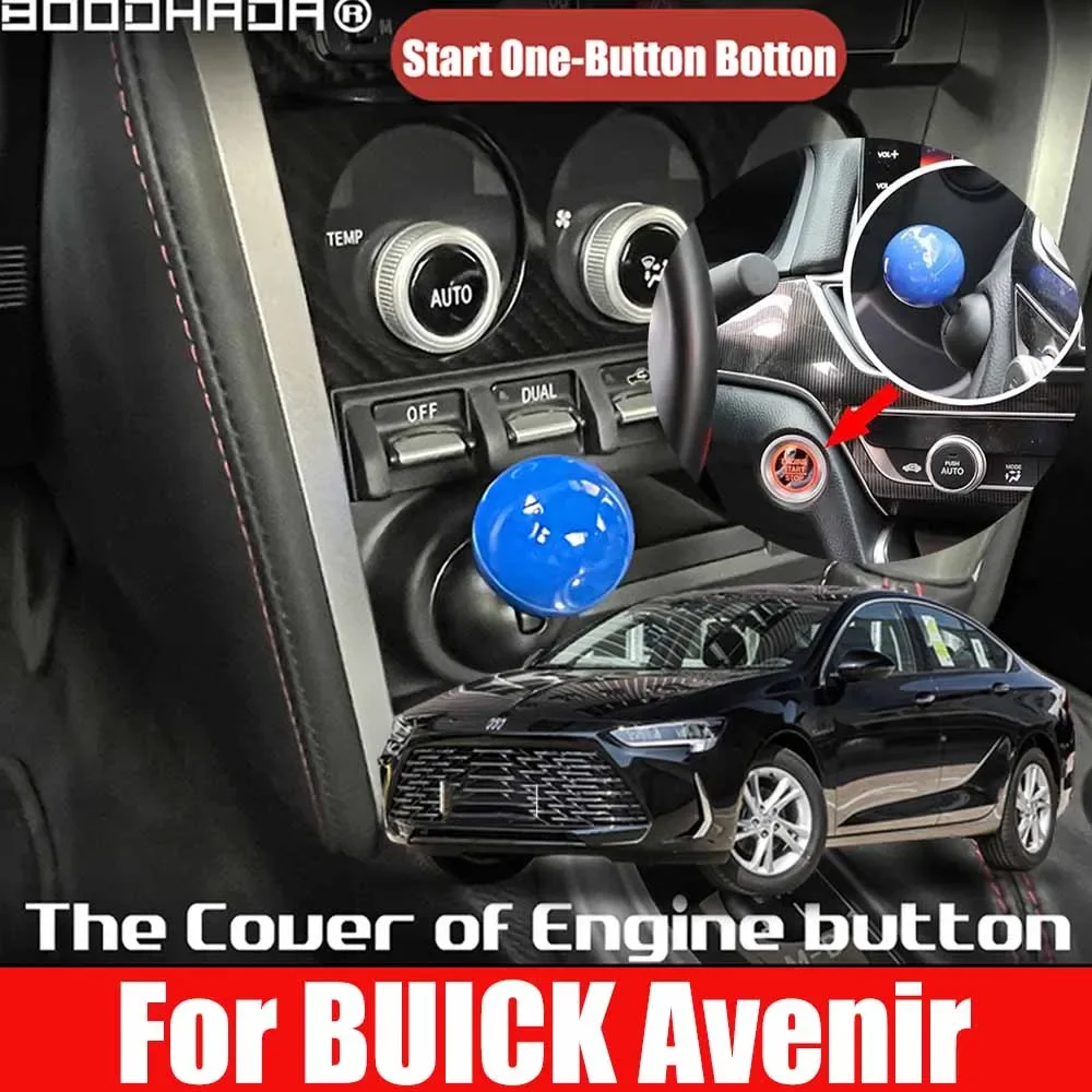 

For BUICK Avenir Car Engine START Button Replace Cover STOP Switch ball style Car Accessories one start button