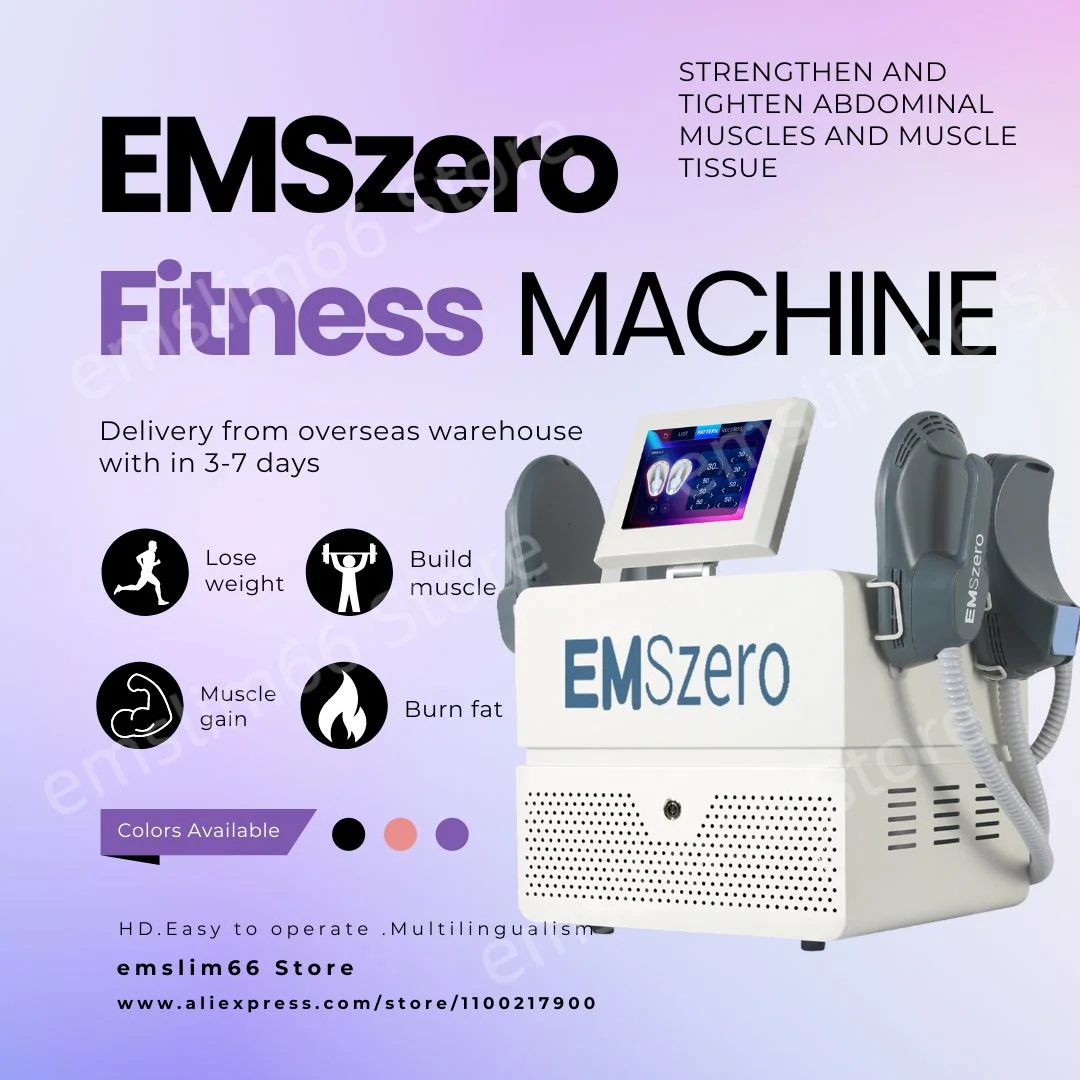 

EMSzero Sculpt Therapy для похудения тела RF EMS Электромагнитный стимулятор мышц Профессиональный EMS в скульптурном машине 4-ручный тазовый аппарат