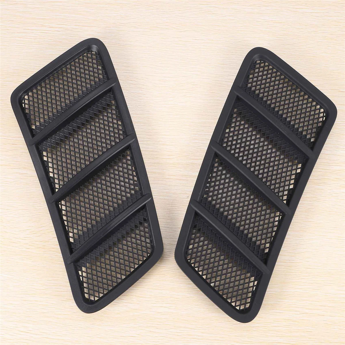 2Pcs Car Front Hood Vent Grille Air Flow Intake Hood for W166 GL350 GL450 GL550 ML ML350 ML550 2012-2015