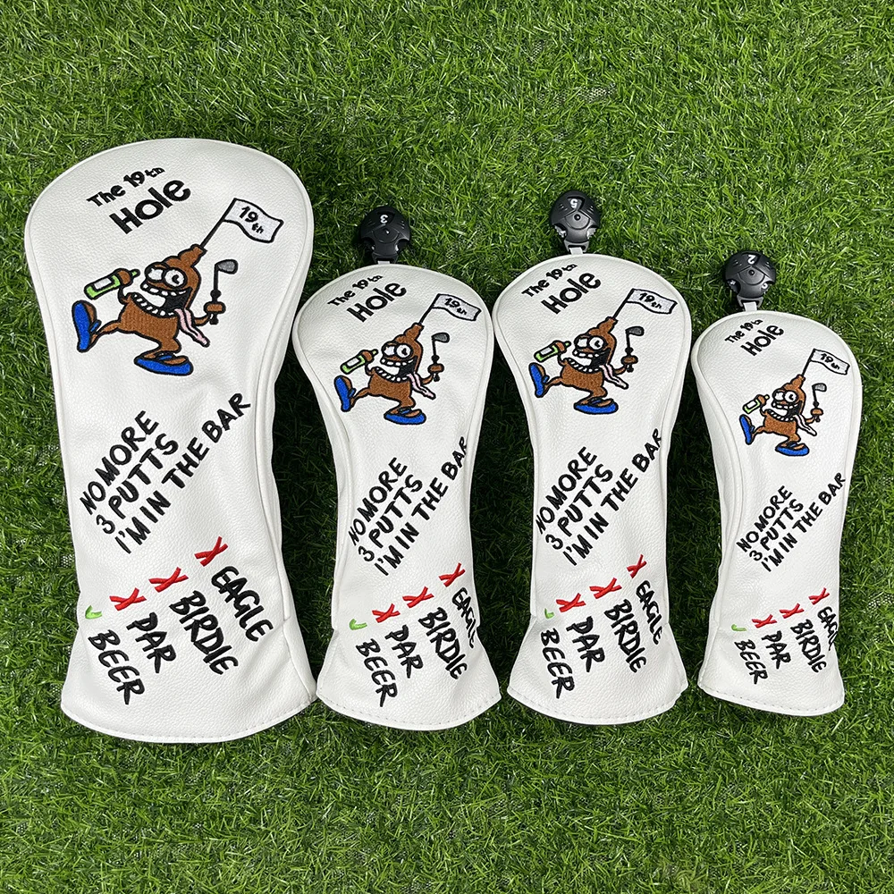 

Quirky Pirate Golf Driver Headcover, Waterproof Durable Golf Club Head Cover, Anti-Scratch Protector for Golf Club Accessories