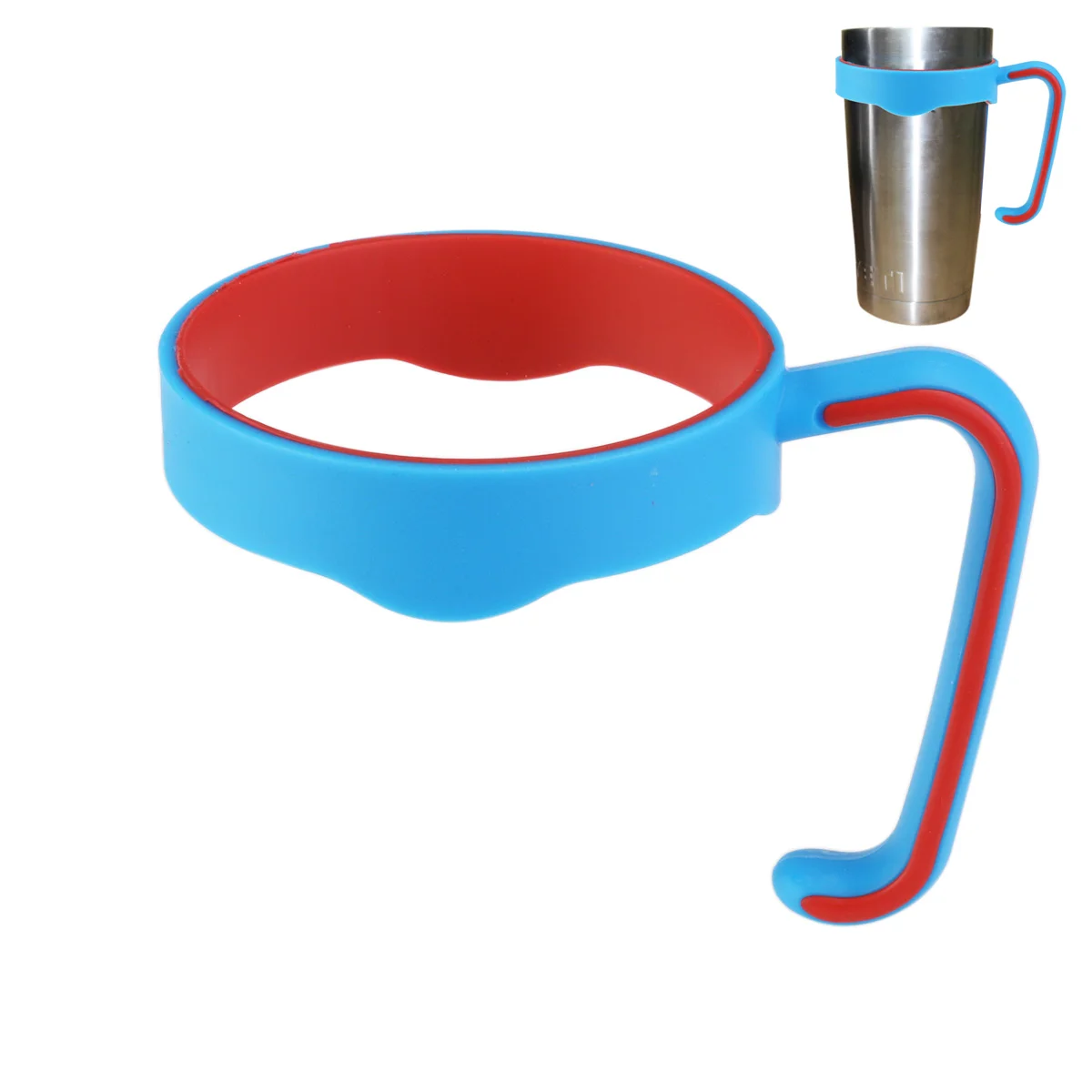 

Spill Proof Grip Cup Handle for 20 OZ Travel Mug Trail Child Car Water Bottle