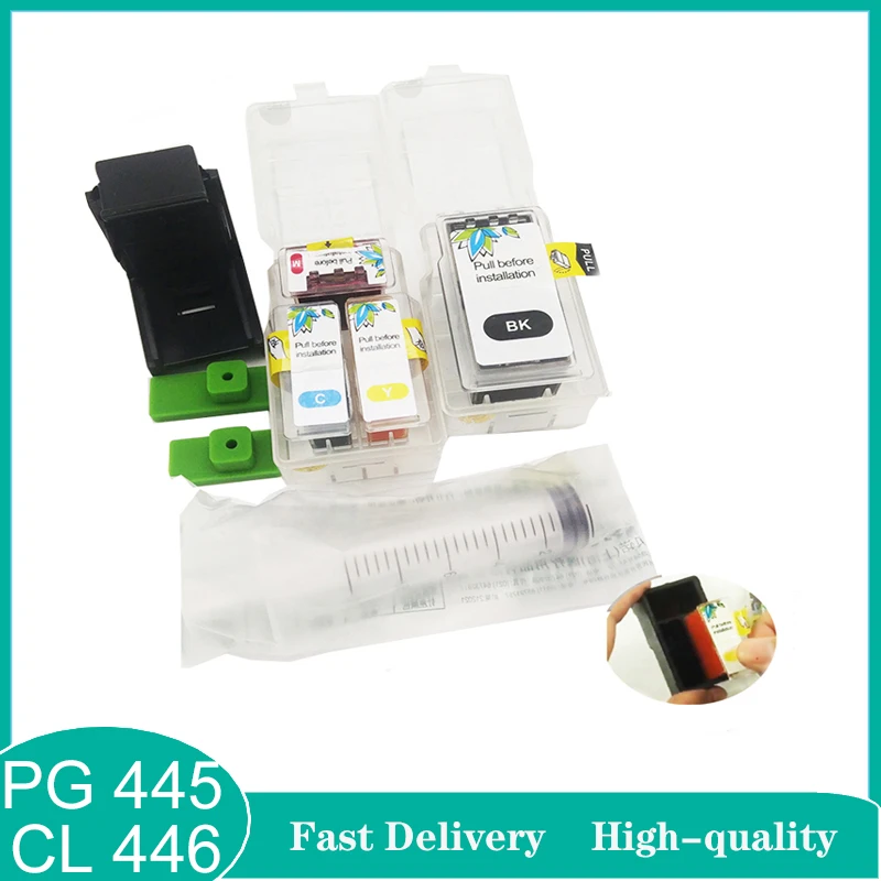 Vilaxh for Canon PG 445 CL 446 PG 445 XL CL-446 XL IP2840 2840 MG2440 2440 MG2540 MG2940 MX494 494 Smart Ink Cartridge