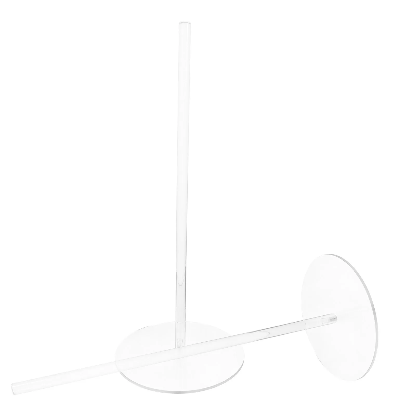 

2Pcs Clear Display Stand for Donuts Acrylic Dessert Holder Party Wedding Birthday Table Decor Setup Stands for Party
