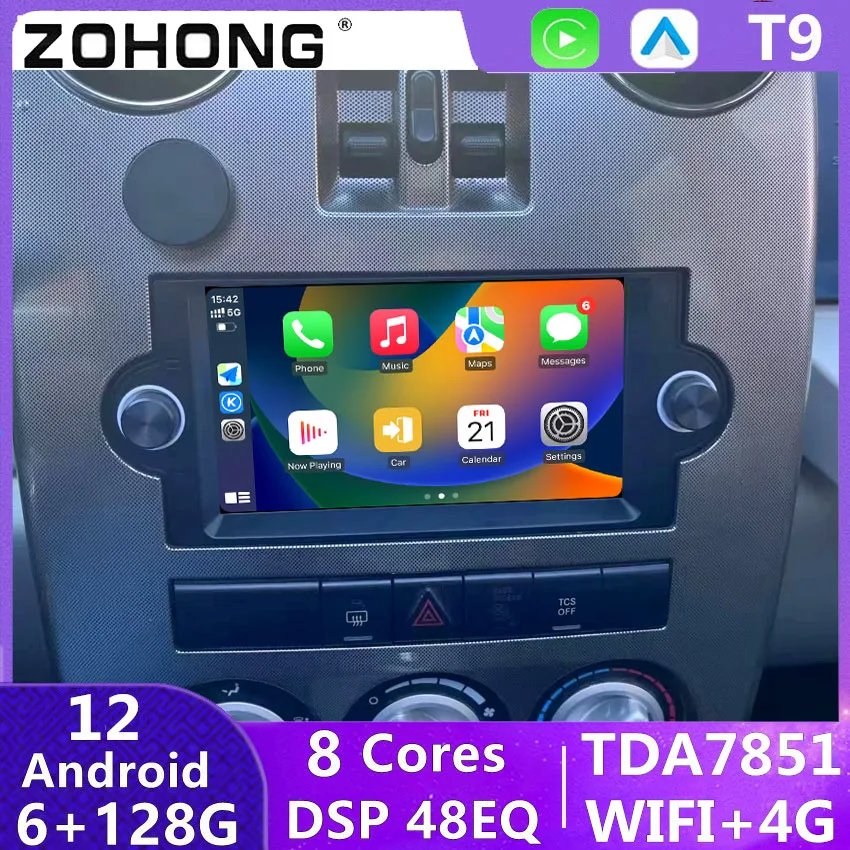 Für Chrysler 300C Jeep Dodge RAM Autoradio BT CarPlay GPS Navi 2 64GB Android 13 Für Chrysler 300C Jeep Dodge RAM Autoradio BT CarPlay GPS Navi 2 64GB Android 13