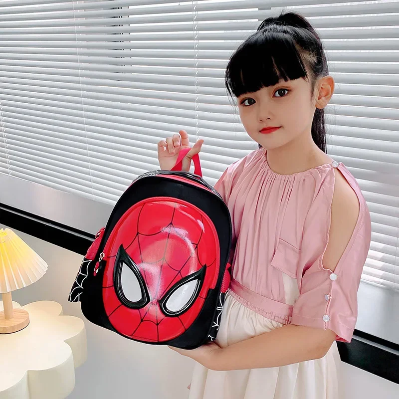 Kindergarten children schoolbags splash-proof cartoon schoolbags Spiderman primary school students schoolbags backpacks for boys