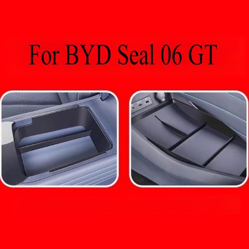 

Central Control Lower Box Armrest Lower Storage Box For BYD Seal 06 GT Car Accessories Stowing Tidying Interior Accessories