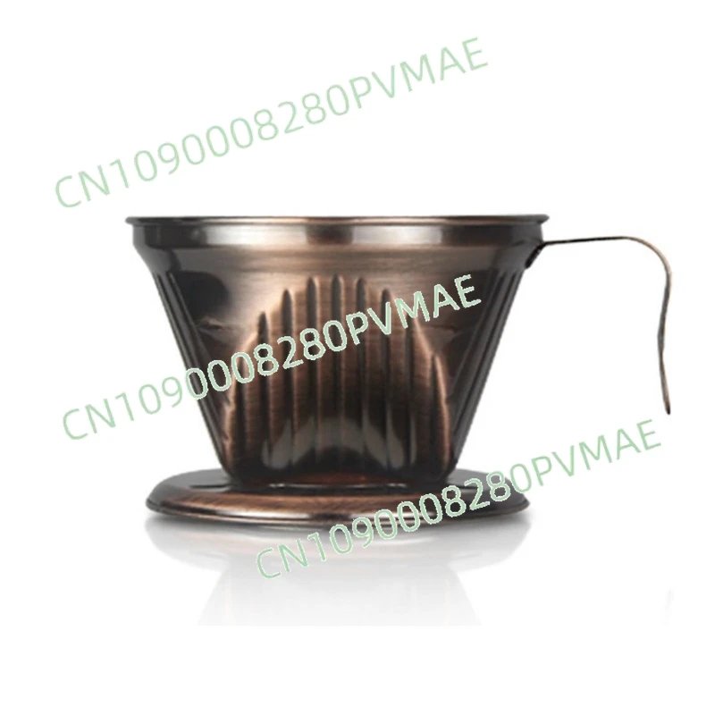 

Bronze Drip Coffee Filter Cup 102 - Paper Filter Brew Holder for Coffee Brewing