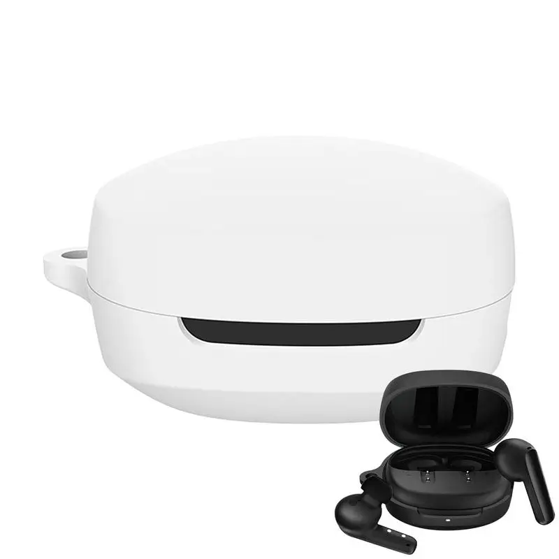 Silicone Earphone Cover For QCY T13X Earbud Waterproof Protector Portable Earphone Drop-Proof Earphone Case