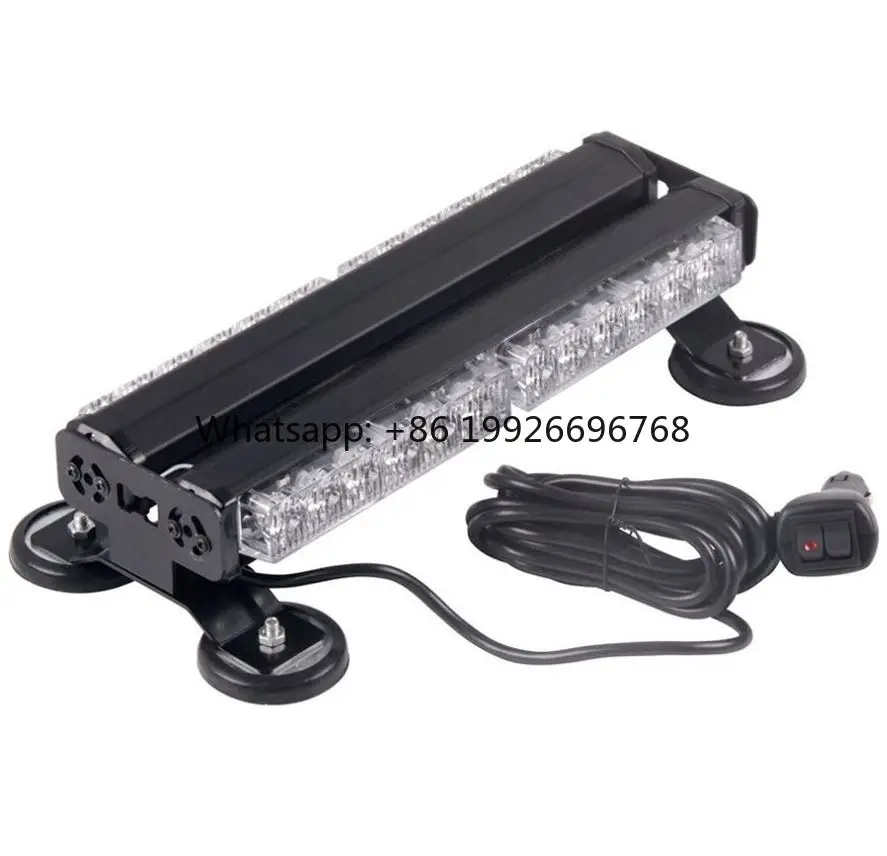 Magnet Roof Mount Two Sides Led Light bar Led Strobe bar Light Car Tractor Wreck Truck Emergency Led Flash Strobe Lightbar