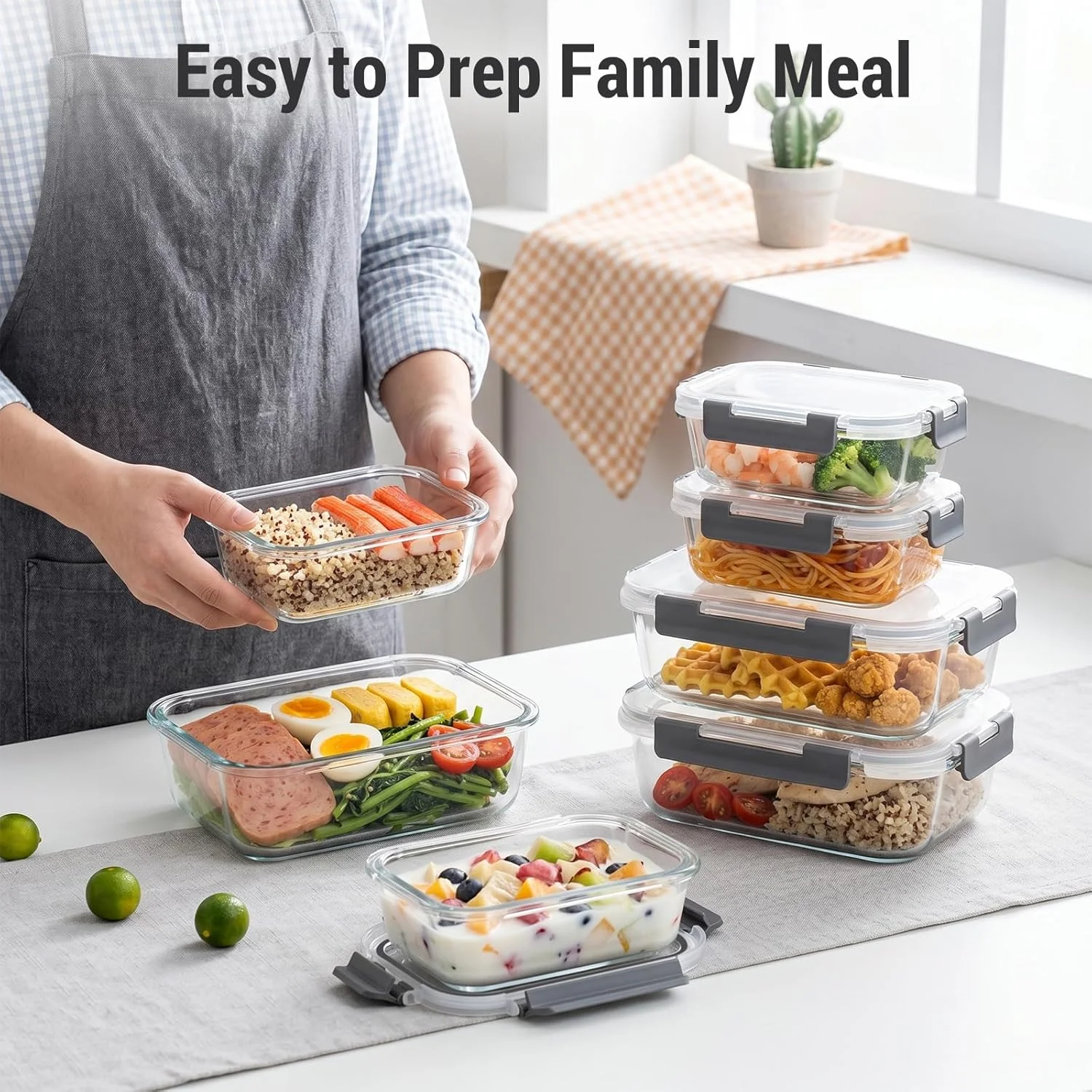 10 наборов (20 штук) серых сте – обзор и цена Meal Prep Kit