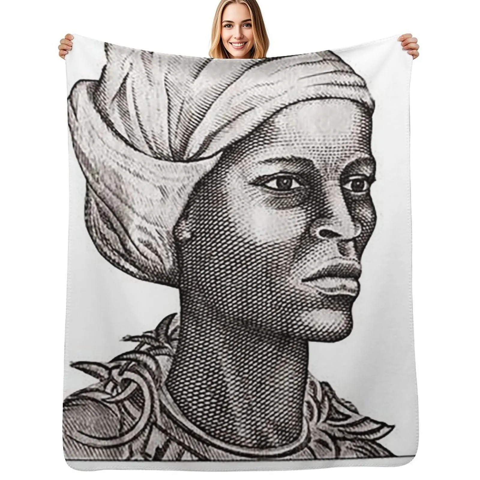 Nanny, Queen Of The Maroons : The Mother Of All Jamaicans Throw Blanket Luxurious Soft Fuzzy Blanket for Sofa Bed