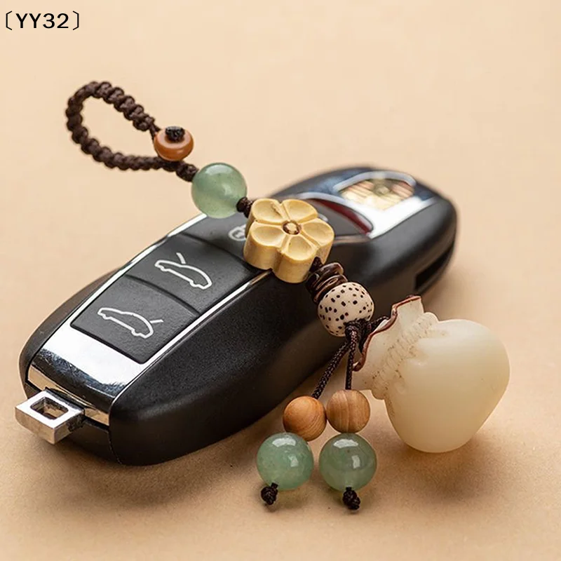 

Creative Lucky Bodhi Flower Phone Chain Chinese Style Good Luck Fortune Bodhi Pendant Phone Charms Decoration〔YY32〕