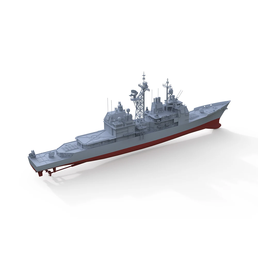 SSMODEL SS574S 1/700 Military Model US Navy Monterey Missile Cruiser Full Hull