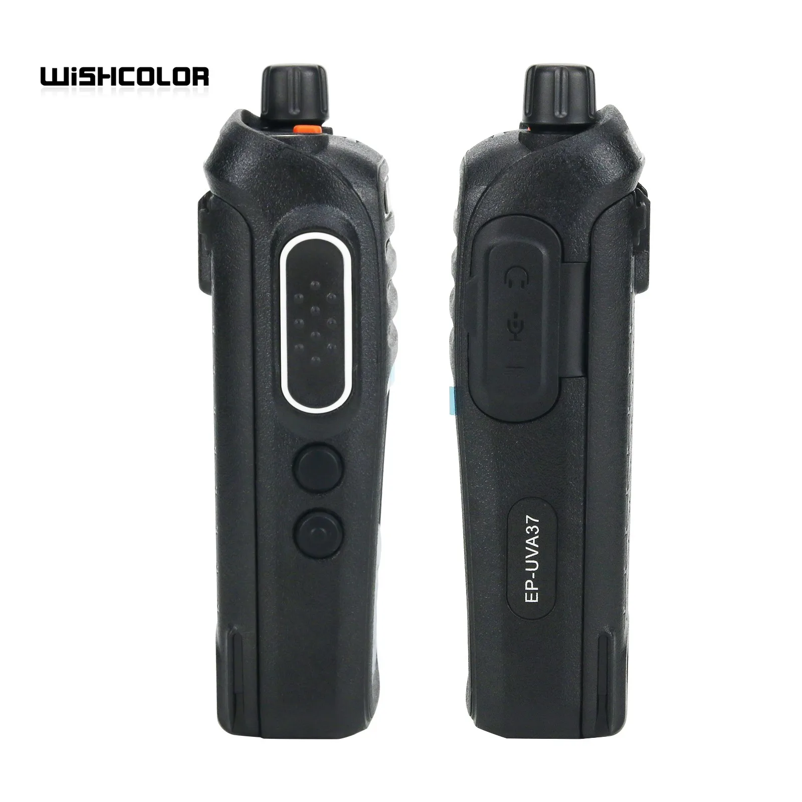 HamGeek HGA37 Walkie Talkie Handheld Transceiver AM FM UHF VHF Radio with Color LCD Display