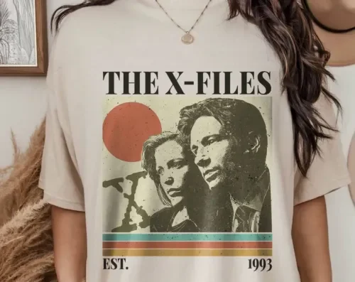 The X File Truth is Out There Dana Scully and Fox Mulder T Shirt S 5XL long or short sleeves