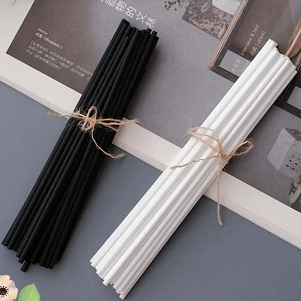 

Volatile 50pcs Refill Sticks Oil Reed Air Freshener Fiber Sticks Diffuser Home Decoration Fragrance Diffuser Diffuser Sticks