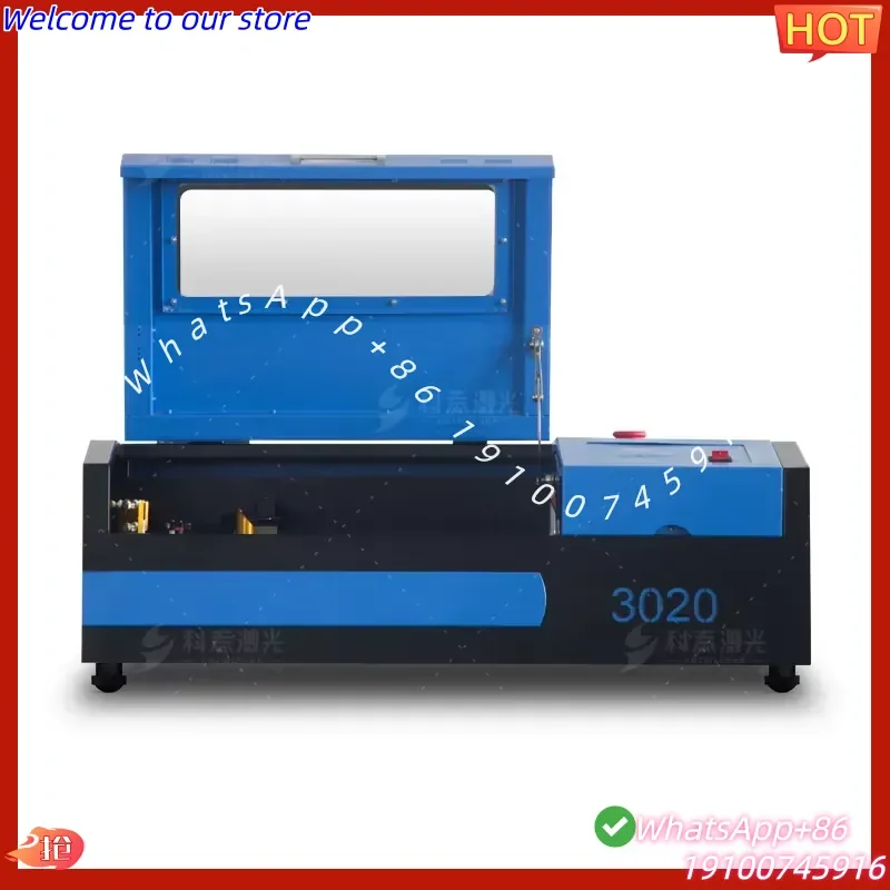 2026Hot 3020 40w 50w Cutting and Engraving Machine Co2 Engraving Machine Rubber Stamp Engraving Machine