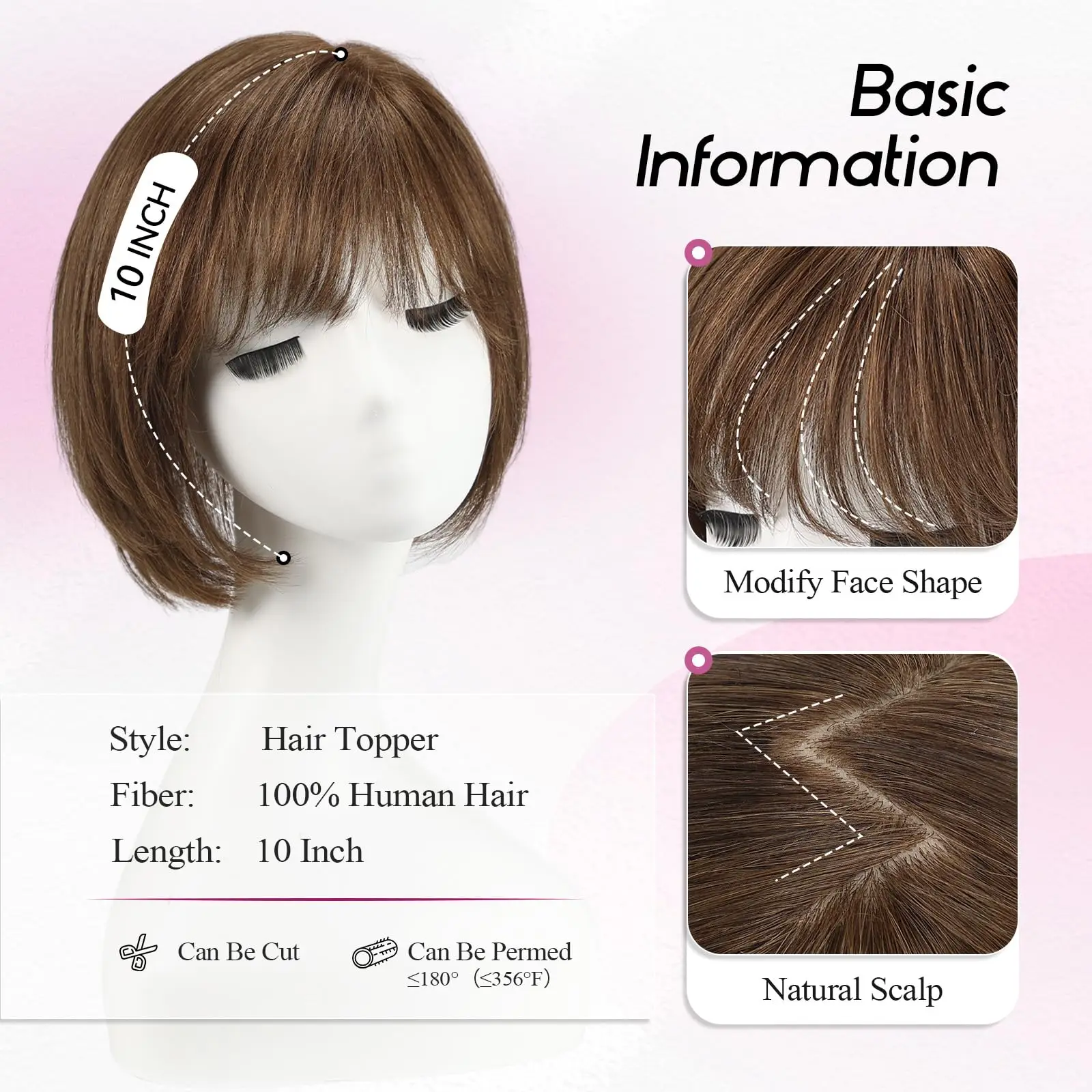 Thumbnail 2 - #37 Latest Hair Toppers Offers