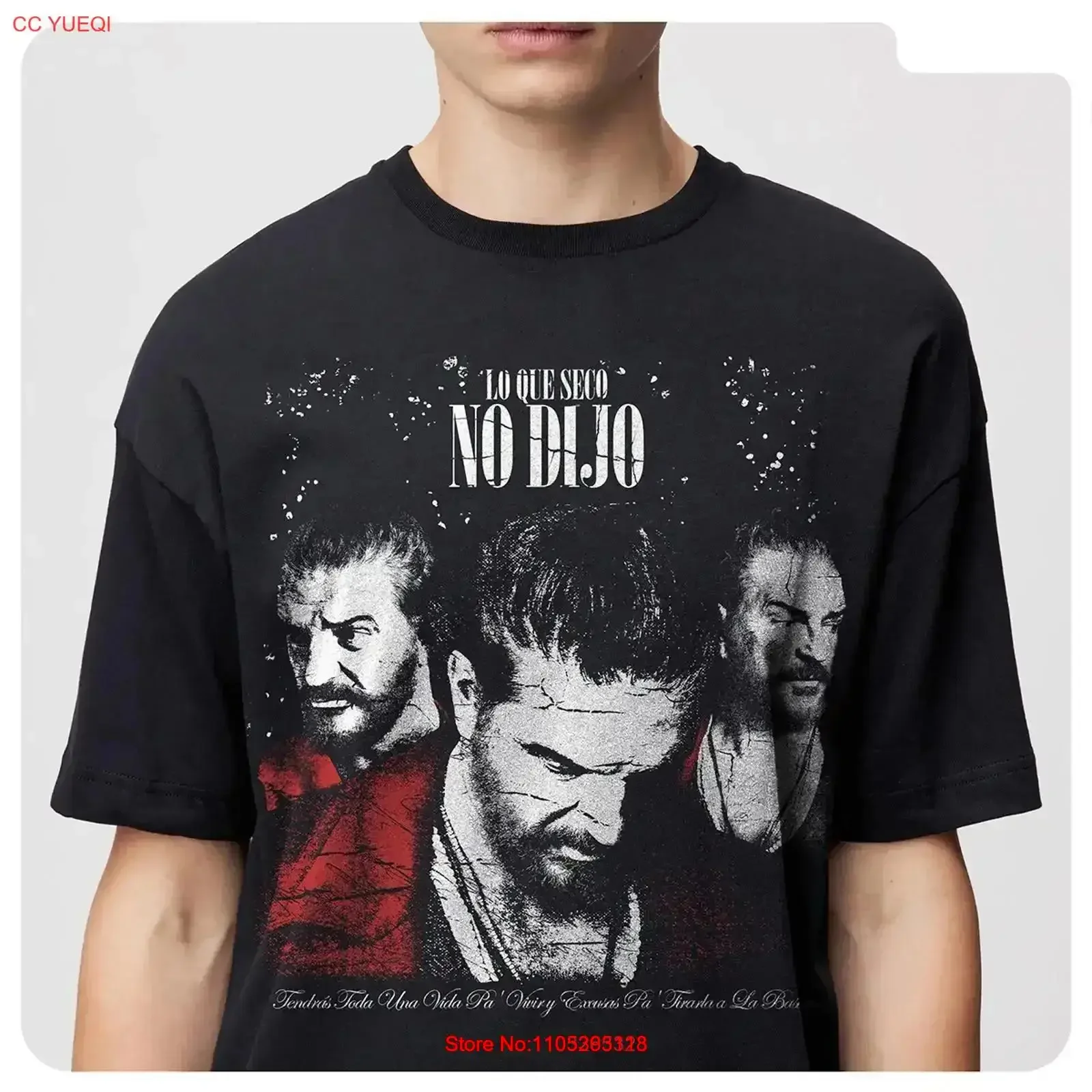 Футболка Ricardo Arjona SECO Album, черная, S-6XL, 1P1056, винтажная, с эффектом потертости, повседневная, универсальная, слегка дышащая