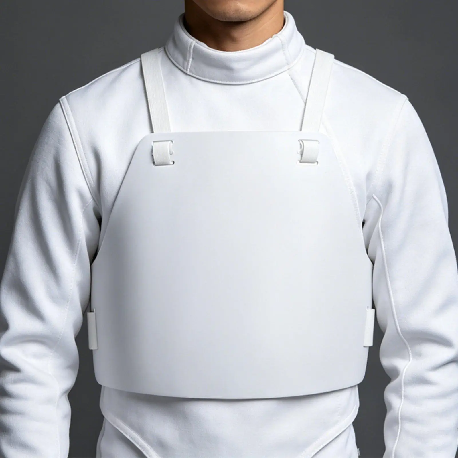 Protective Vest Sports Chest Protector PP Fencing Foil Guard for Training Boxing Karate Practice Comfortable Fit