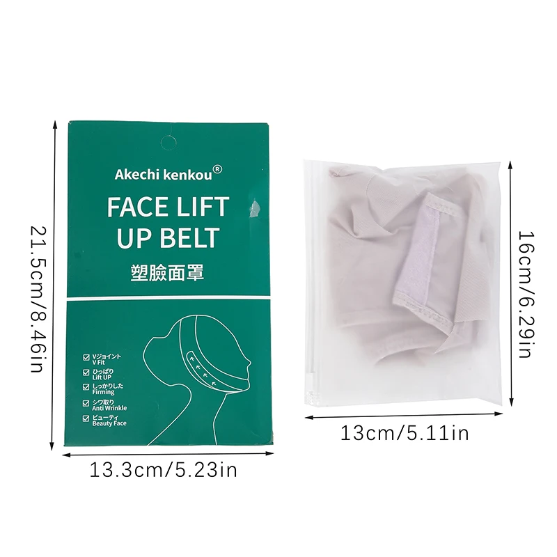 New 3D Reusable Breathable Beauty Women Anti Wrinkle Slimming Bandage V Shaper Full Face Lift Sleeping Mask view 6