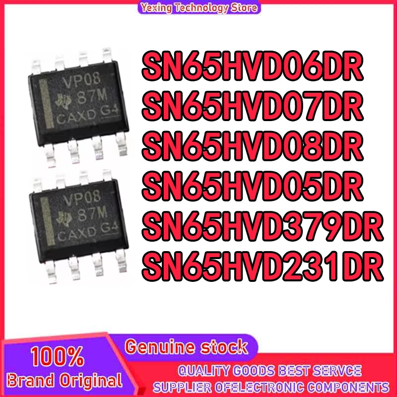 SN65HVD231DR SN65HVD379DR SN65HVD05DR SN65HVD06DR SN65HVD07DR SN65HVD08DR SN65HVD SN65 SN IC SLEEP MODE in Stock