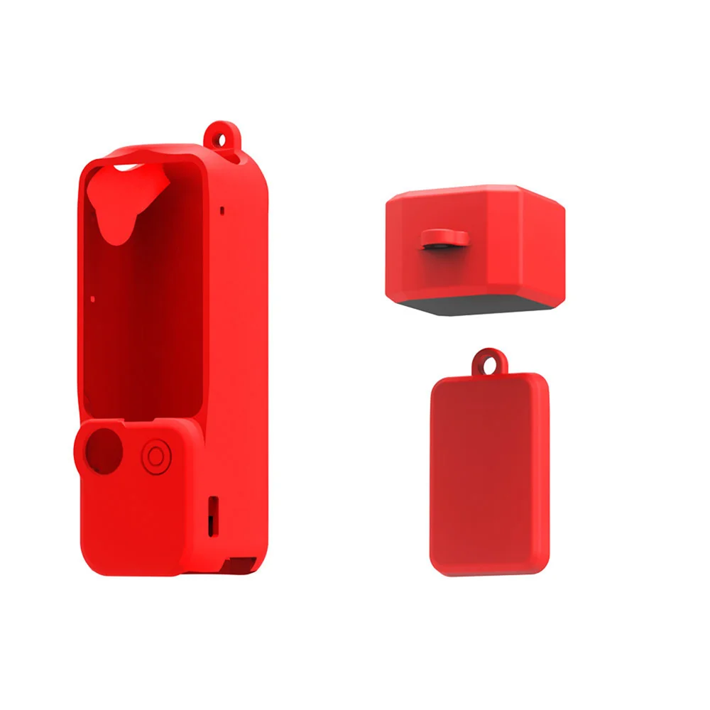 For DJI Osmo Pocket 3 Silicone Protective Case Shockproof Dustproof Cover Handheld Gimbal Camera Stabilizer Accessories Parts