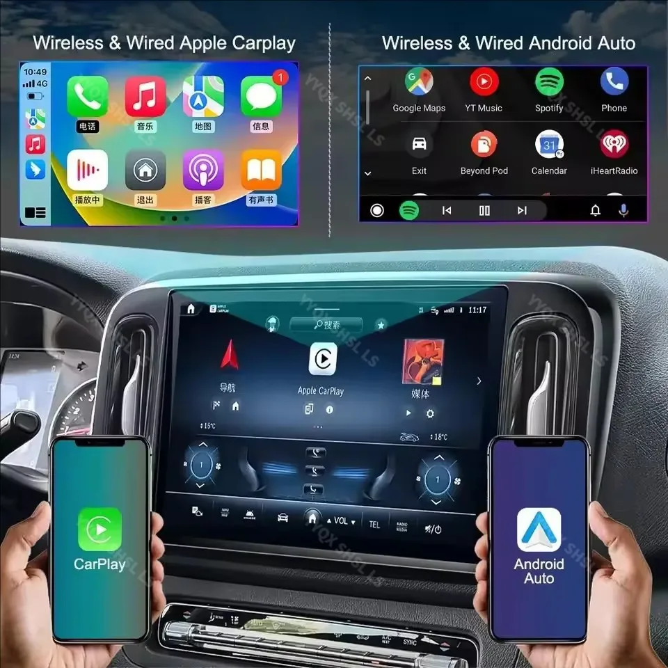 

13.3inch Dual System Android Auto Carplay For Mercedes Benz Vito 116 W447 2024 Car GPS Multimedia Video Player Stereo Head Unit