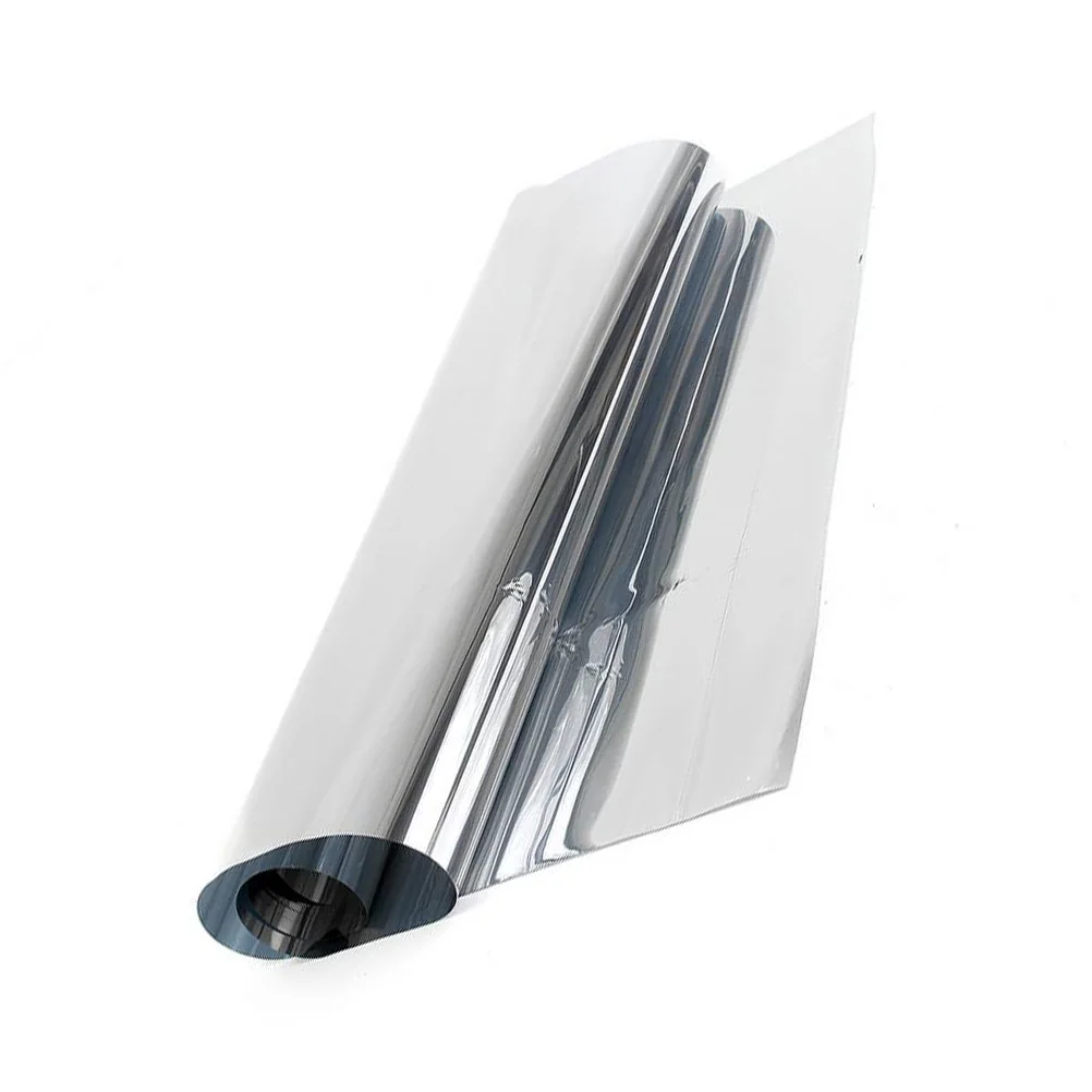 Thermal Insulation Sun Protection Waterproof Privacy Window Film For Bathroom Home Uv Proof Glass Static One Way Adhesive