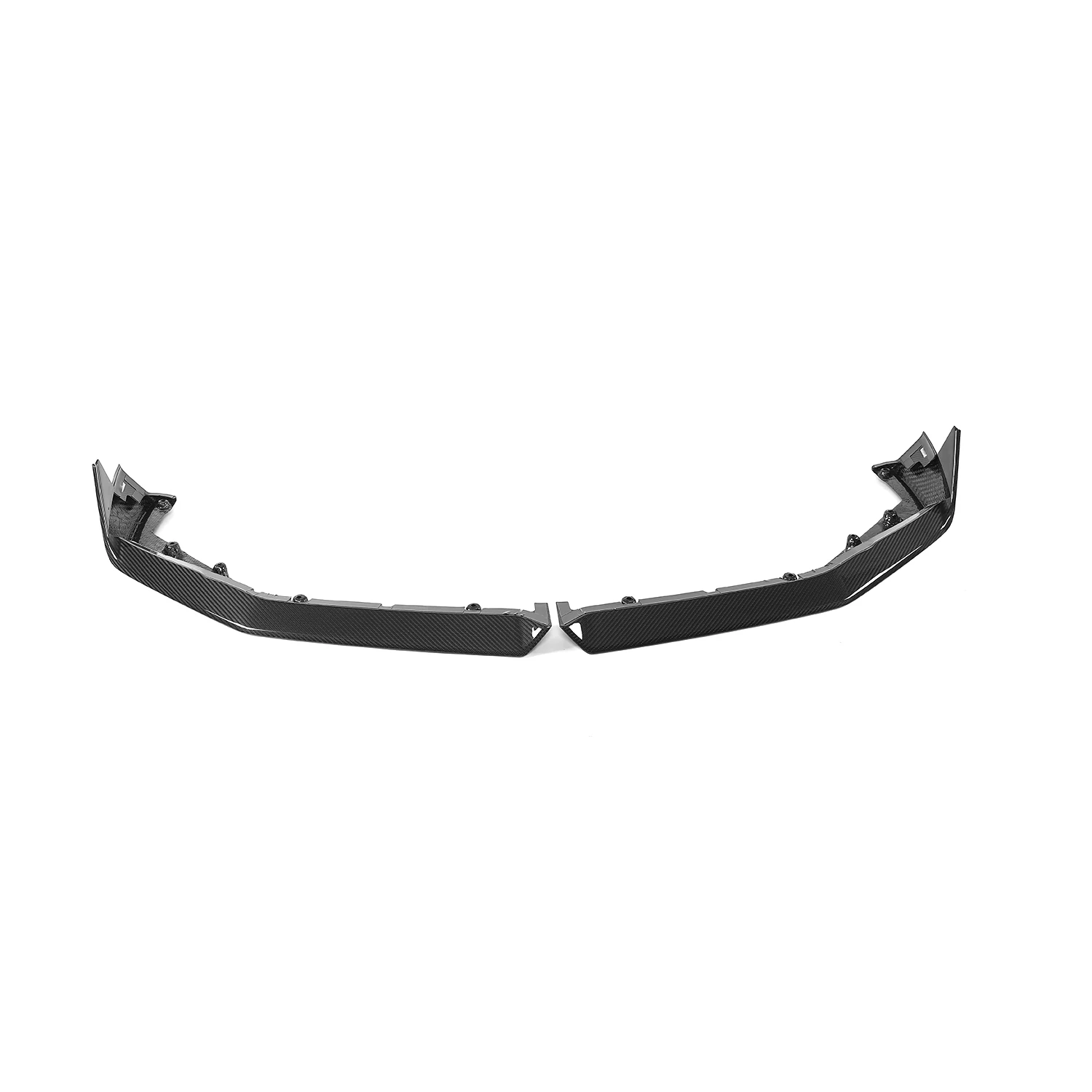 

Подходит для BMW 5 серии G90 M5 2024 2025 Prepreg, сухой карбоновый передний спойлер, разделители, гоночные комплекты, автомобильный передний бампер, спойка для губ