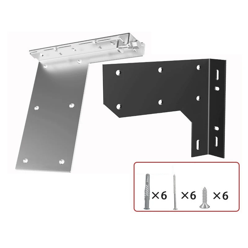 

Suspended TV Cabinet Bracket Heavy-duty Hanging Code Hanging Cabinet Triangular Frame Laminated Board L-type Support Frame