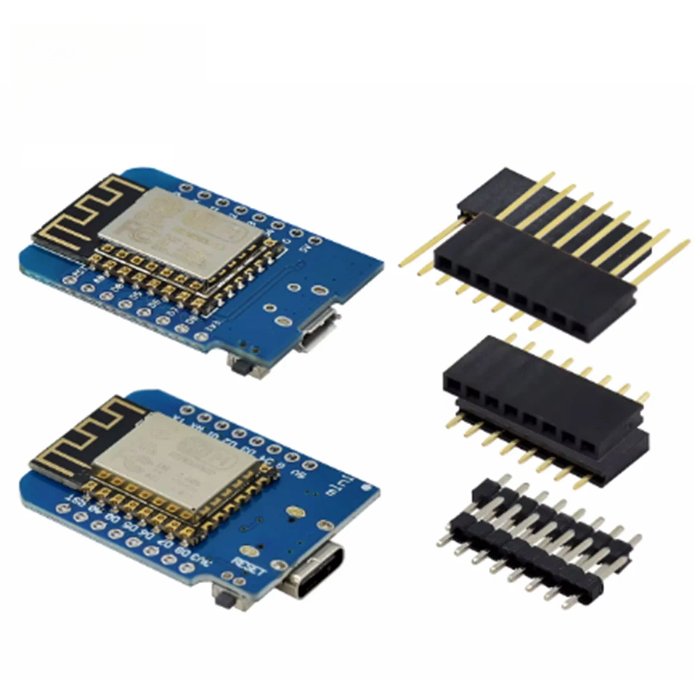 

2Pcs D1 Mini ESP8266 WiFi Development Board Compatible With Arduino For DIY Projects