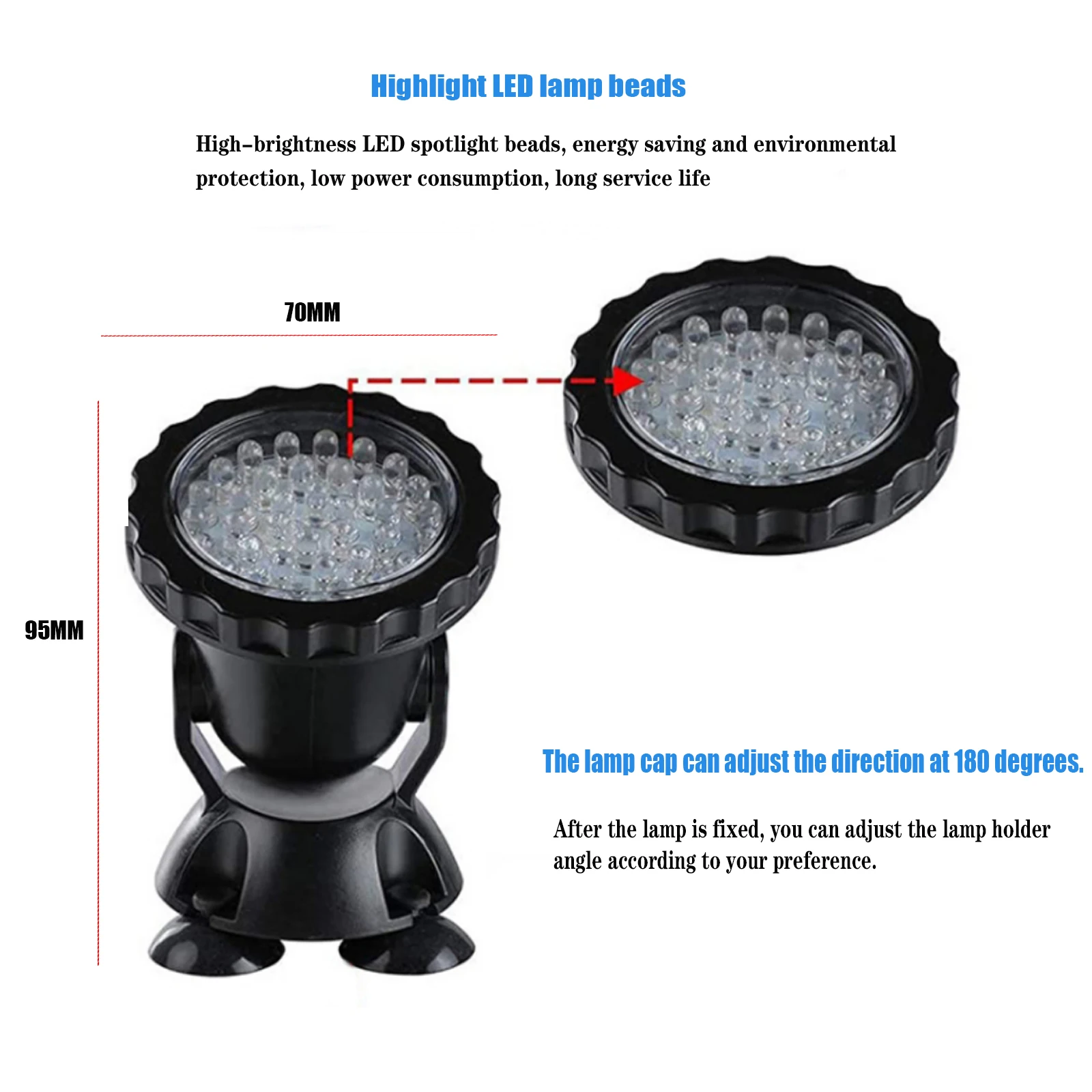 Ip68 rgb wasserdichte led unterwasser lichter 40 tasten fernbedienung bluetooth unterwasser scheinwerfer für schwimmbad aquarium teich